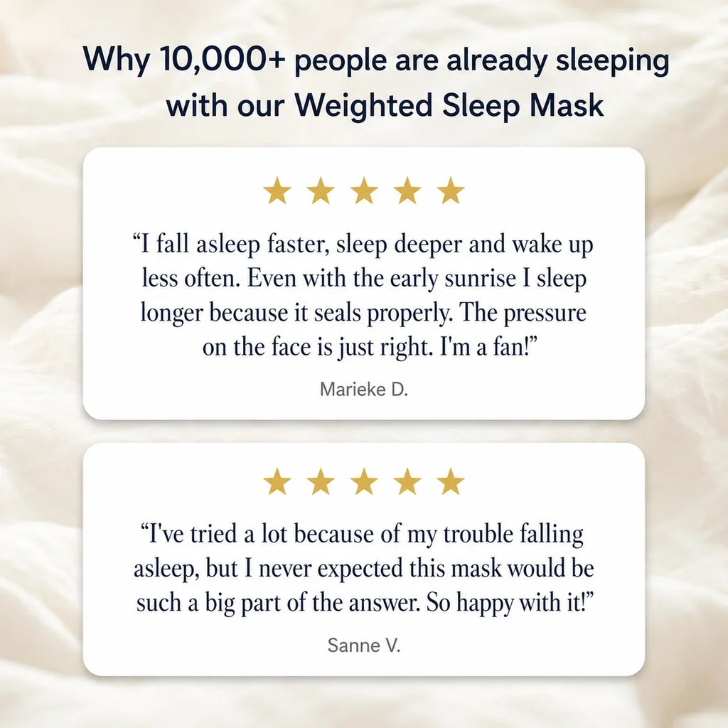 Weighted Sleep Mask